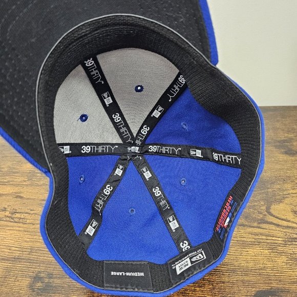 New Era 39 Thirty Chicago Cubs Baseball Hat Cap Adult Mens Medium-Large Blue - Picture 7 of 10